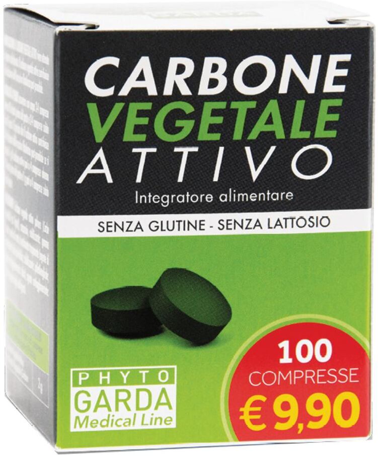 NAMED Srl CARBONE VEGETALE Attivo 100 Cpr Phyto Garda