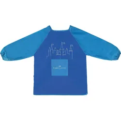 FABER-CASTELL unisex Kinder Malschürze blau
