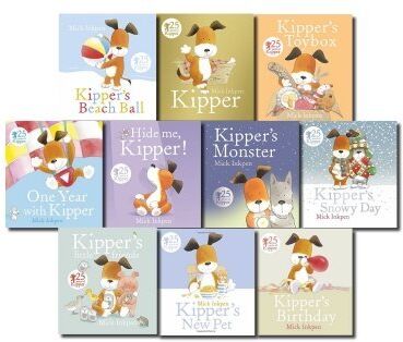 Hodder Children's Books Kipper the Dog 10 Books Collection Set by Mick Inkpen - Paperback Picture Books - Ages 3-5 - Great Gift for Toddlers