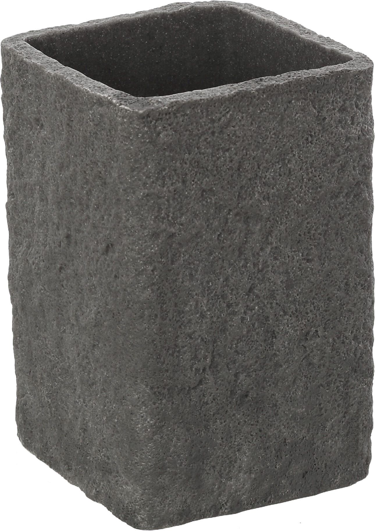 Tecnomat BICCHIERE SERIE SABBIA IN POLIRESINA COLORE GRIGIO