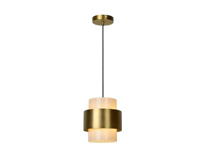 LUCIDE FIRMIN - Suspension - Ø 20 cm - 1xE27 - Or Mat/Laiton