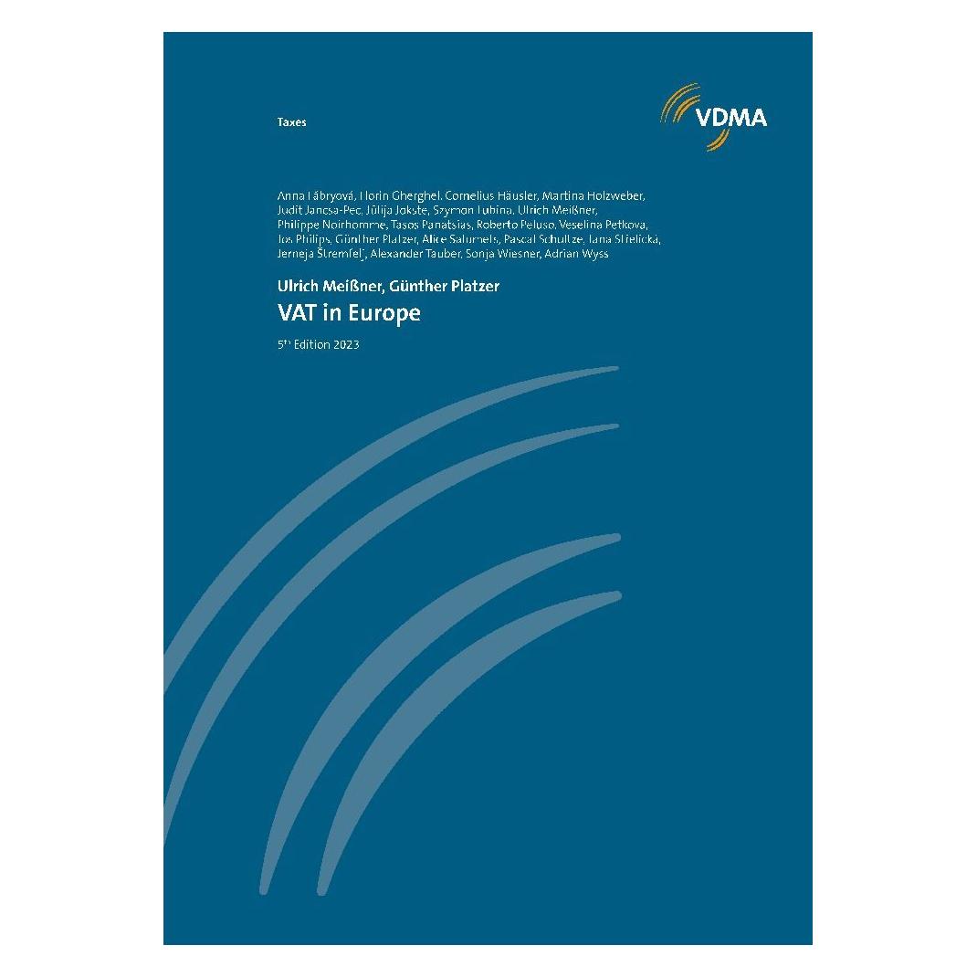 VDMA VAT in Europe (Englisch, Softcover) (56951485)