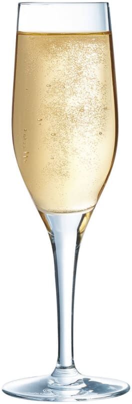 Chef&Sommelier Flûte à Champagne 19cl - Lot de 6 Transparent 7x21x7cm
