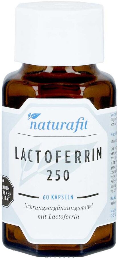 Naturafit Lactoferrin 250 mg aus Kuhmilch Kapseln