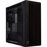 PROART PA602 WOOD EDITION , Tower-Gehäuse schwarz, Tempered Glass