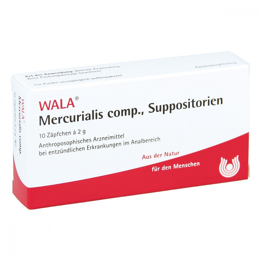 WALA Heilmittel GmbH Mercurialis compositus Suppositorien 01880687