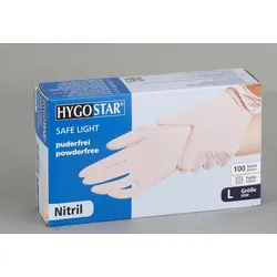 HYGOSTAR Einmalhandschuhe SAFE LIGHT L pink