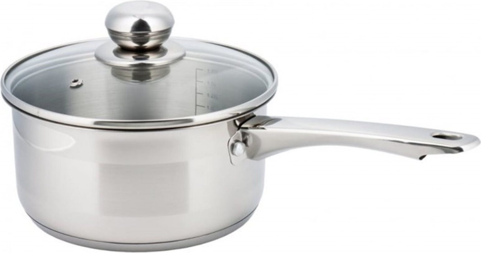 Kinghoff RVS steelpan met deksel 14cm KH4322