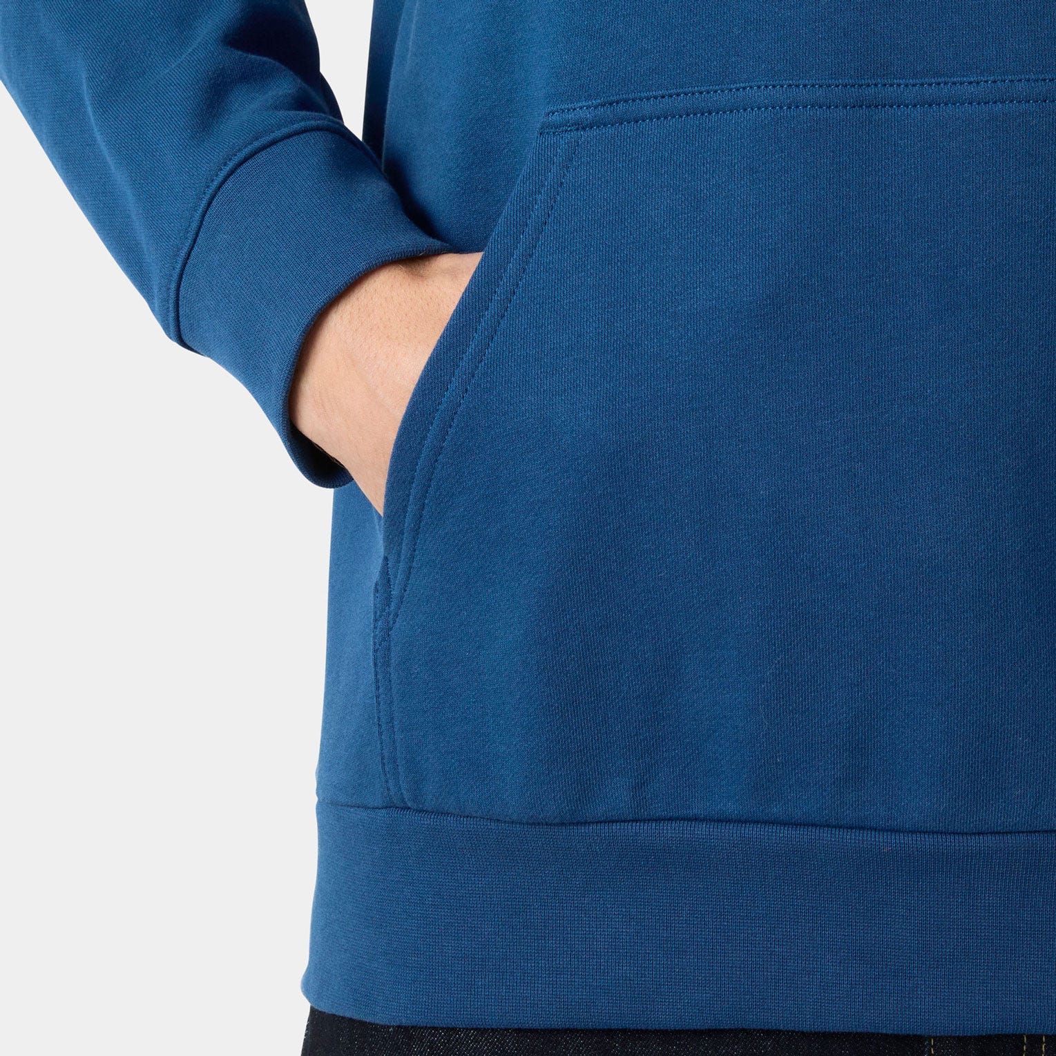 Helly Hansen Men's Logo Hoodie - Blue - S