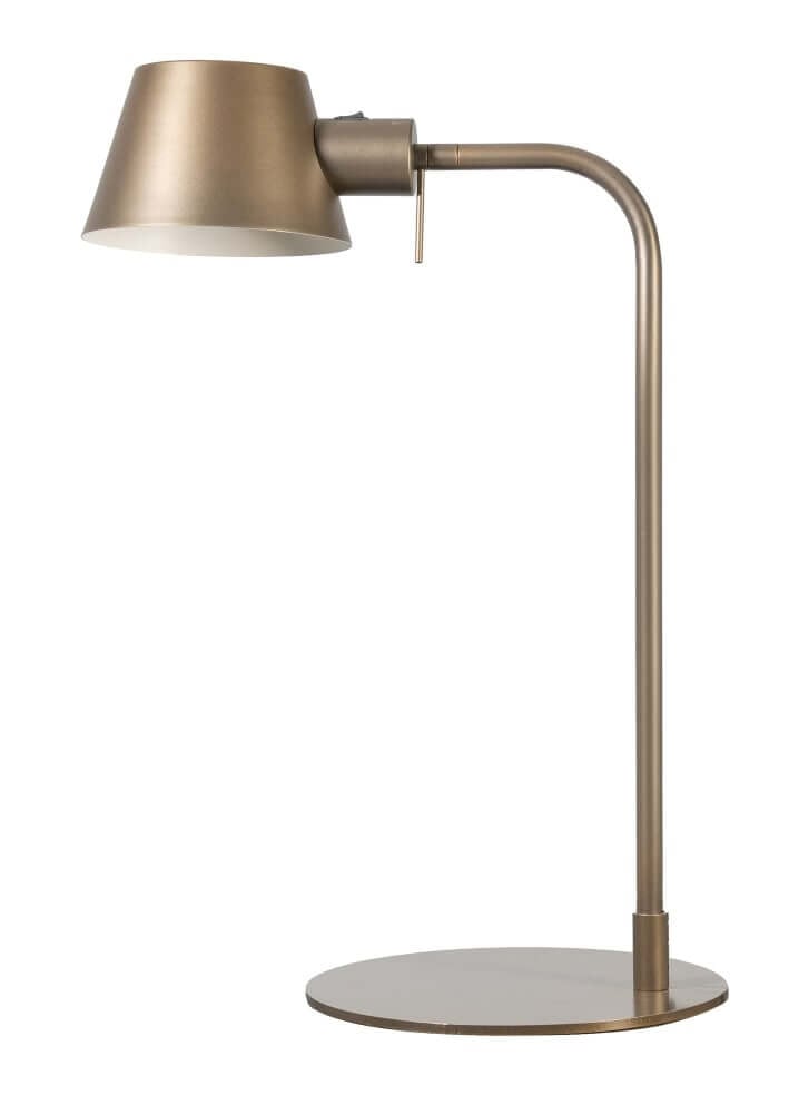 ETH Tafellamp Dex Anodic Bruin Metaal Hoogte: 40 cm