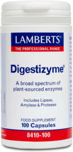 Lamberts Digestizime High Potency Digestive Enzymes 100 Capsules