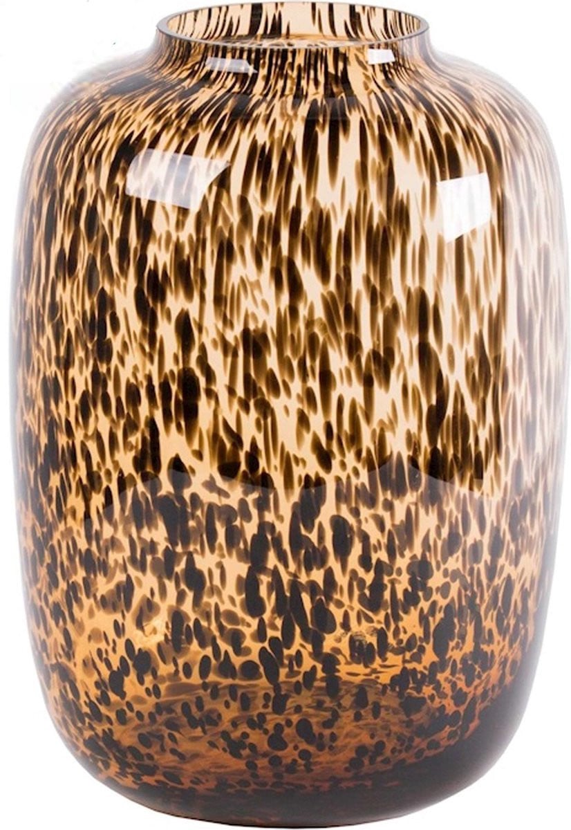 Vase The World Artic S cheetah D21 x H29 cm
