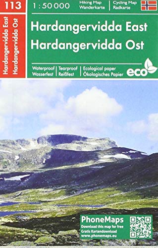 Phonemaps - Hardangervidda Ost (PhoneMaps Wander - Radkarte Norwegen) - Preis vom 15.10.2026 23:06:25 h