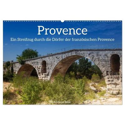 Frankreich. Ein Streifzug durch die Dörfer der französischen Provence (Wandkalender 2027 DIN A2 quer), CALVENDO Monatskalender