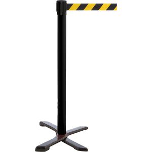 RS-GUIDESYSTEMS Personenleitsystem GLA 10, schwarz, aus Kunststoff, Gurt: 4m in schwarz/gelb