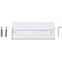 Ultradex, Informationsschild, Türschild Silver 180x54mm 2 Profile