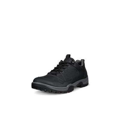 Outdoorschuh ECCO "ECCO RECEPTOR TREKK", Herren, Gr. 42, Textil, schwarz, Nubukleder, Textil, Schuhe Outdoorschuh, Wanderschuh, Halbschuh, Schnürschuh mit waterproof