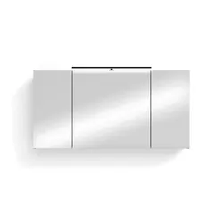 by Living Spiegelschrank  Spree , grau , Maße (cm): B: 120 H: 60