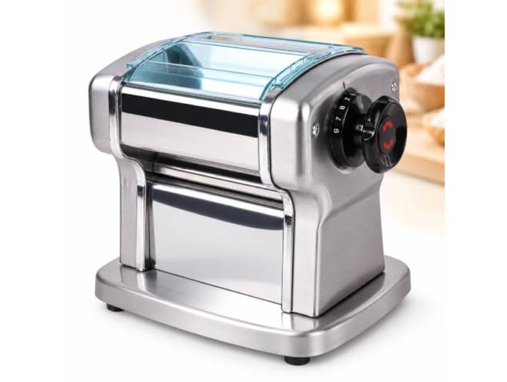 Nudelmaschine, Nudelrollmaschine Verschleißfeste Metallstruktur, langlebig, for Küchenarbeiten in kleinen Restaurants