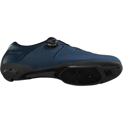 Shimano, Unisex, Veloschuhe, Rennrad - Fahrradschuhe RC302, Navy (52), Blau
