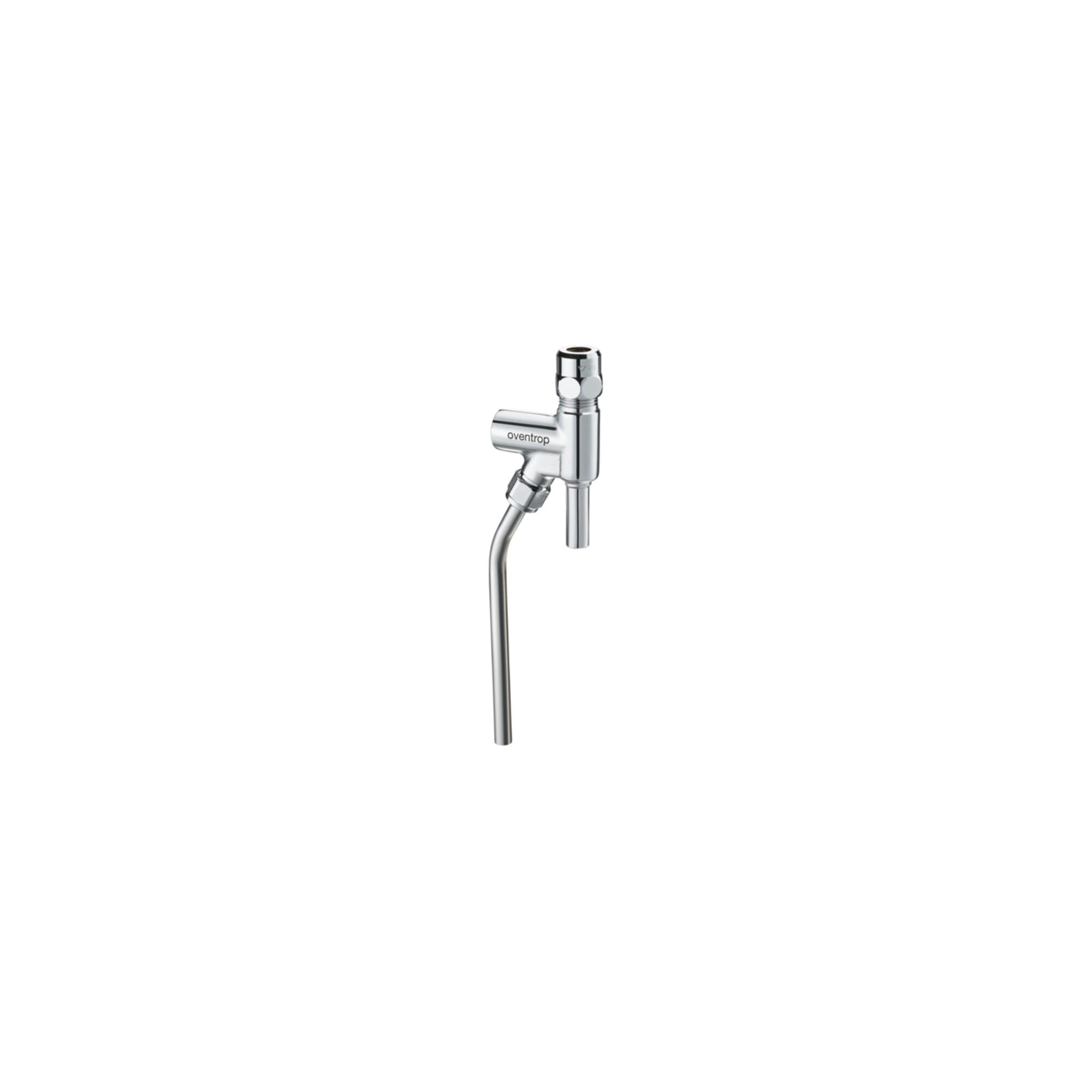 Oventrop Probeentnahmeventil Aquastrom P DN 10, G 3/8, für Eckventil, verchromt (4209202)