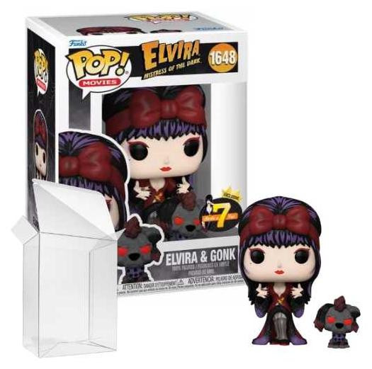Funko Pop! Films Elvira de meesterin van de duisternis Elvira & Gonk #1648 exclusieve 7BAP-editie