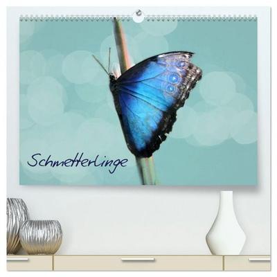 Schmetterlinge (hochwertiger Premium Wandkalender 2026 DIN A2 quer), Kunstdruck in Hochglanz