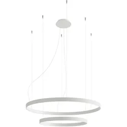 Wohnzimmerlampe Pendellampe Hängelampe Deckenlampe LED Ring 80W 3000K D 78 cm