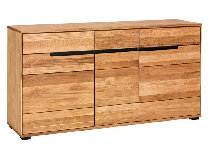 Sideboard MILO 163 x 83 cm Eiche teilmassiv