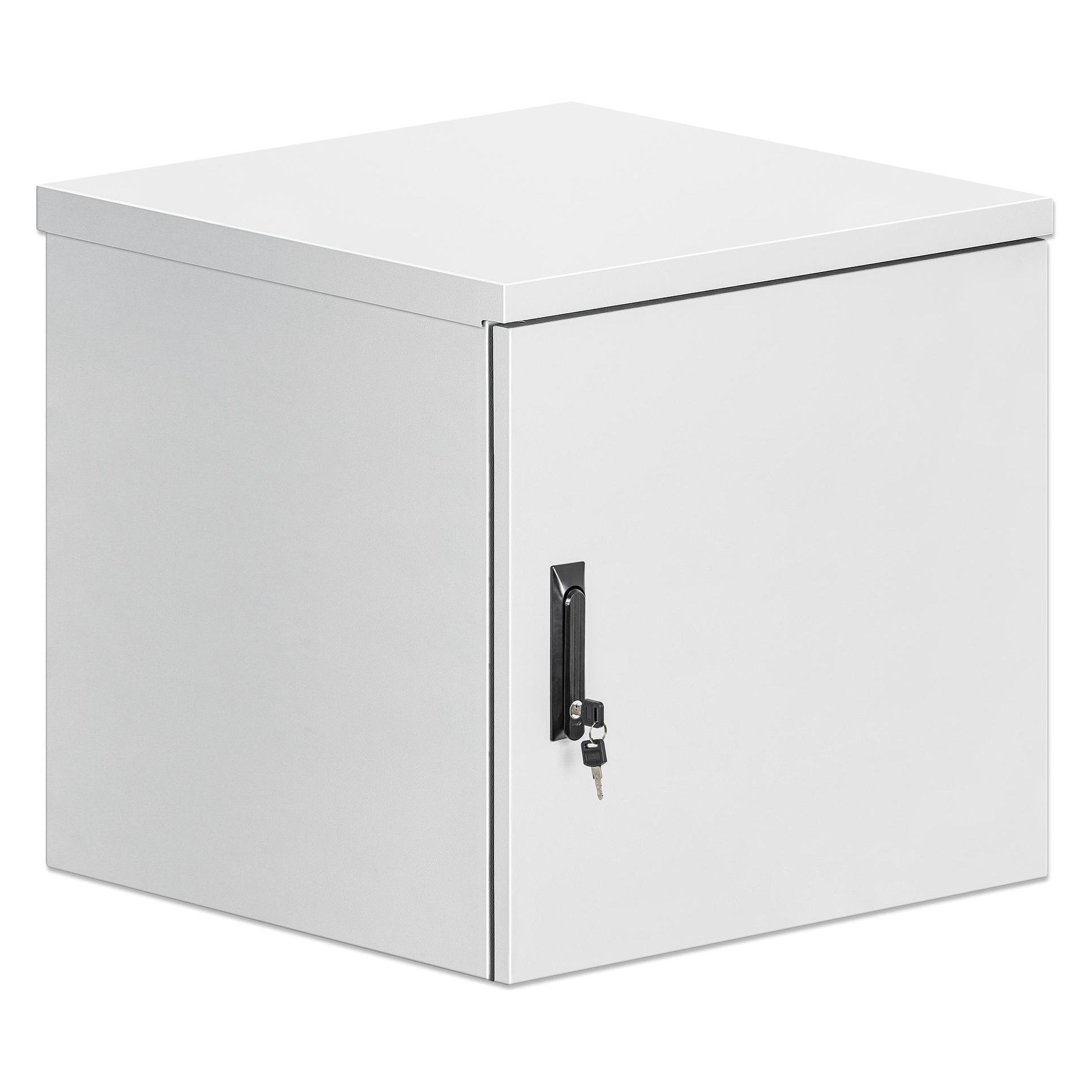 Intellinet Industrieller IP55 19" Wandverteiler mit integrierten Lüftern, 12 HE (12 HE, 19 Zoll Rack) (716109)