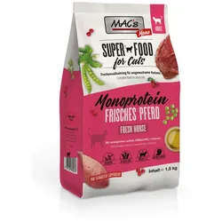 MAC's Cat Adult Monoprotein Pferd Katzentrockenfutter 1,5 Kilogramm