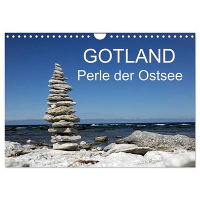Gotland - Perle der Ostsee (Wandkalender 2027 DIN A4 quer), CALVENDO Monatskalender