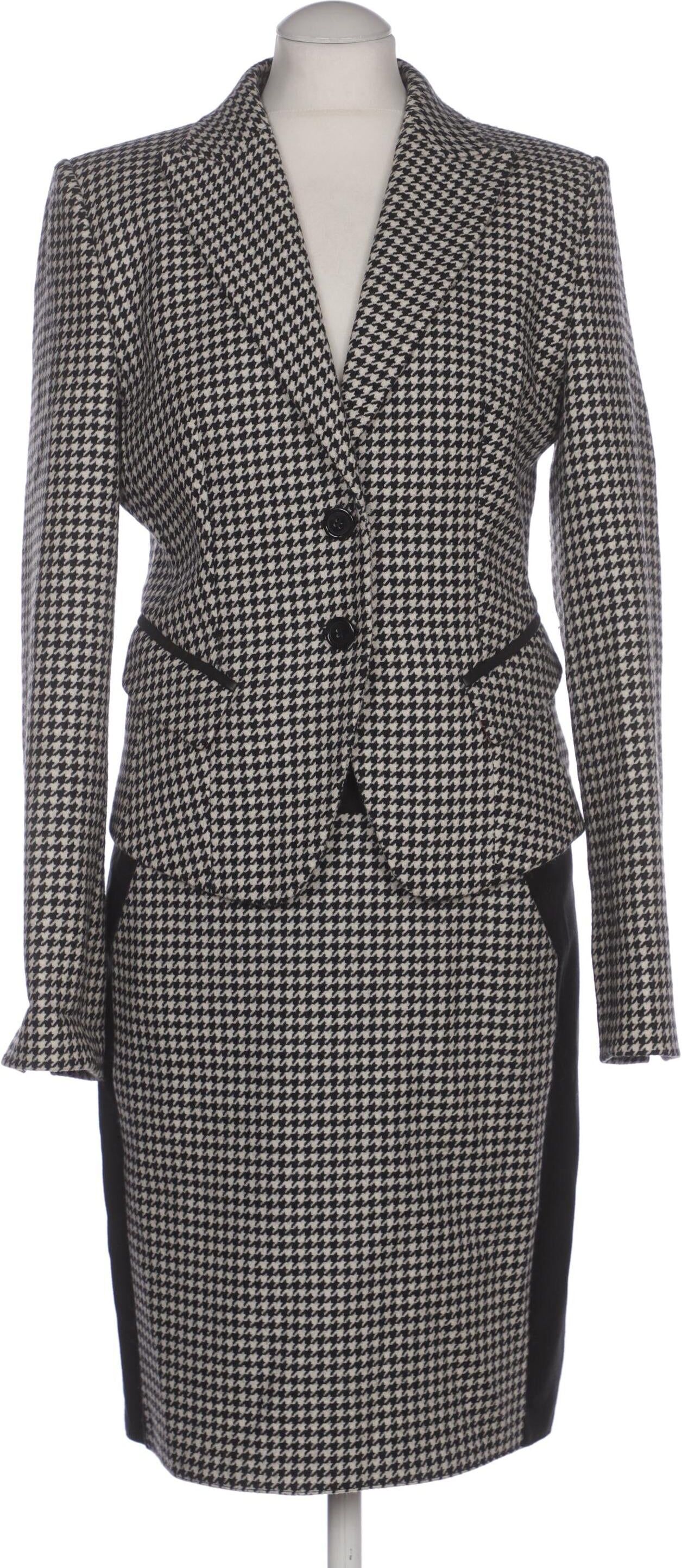 Hugo by Hugo Boss Damen Anzug oder Kombination, Schwarz, Gr. EU 40, Schurwolle / Viskose - Second Hand