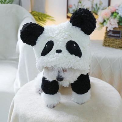 Uplifted Goods Cozy Panda Hood Pet Jacket For Autumn And Winter Warmth panda m
