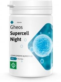 GHEOS Srl Supercell Night 60 Capsule - Integratore Antiossidante per il Riposo Notturno