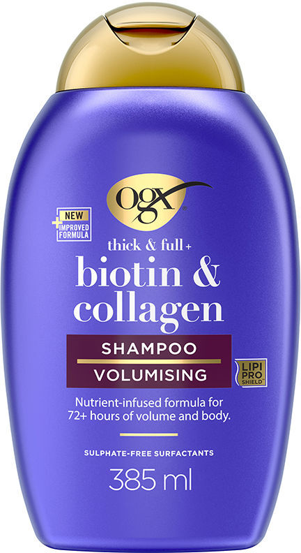 Ogx Shampoing capillaire Biotine & Collagène 385 ml