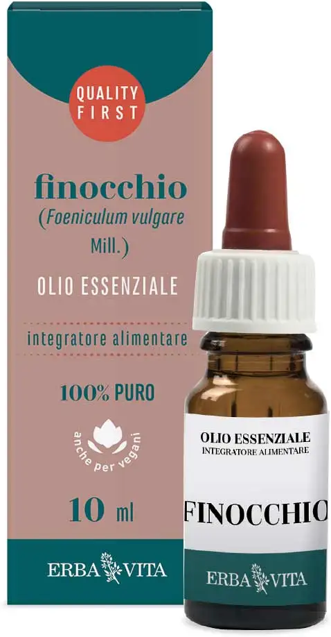 Erba Vita Olio Essenziale Finocchio, 10 ml