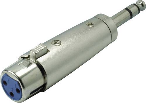 Kash XLR-Adapter XLR-Buchse - Klinkenstecker 6.35mm Stereo Polzahl:3 1St.