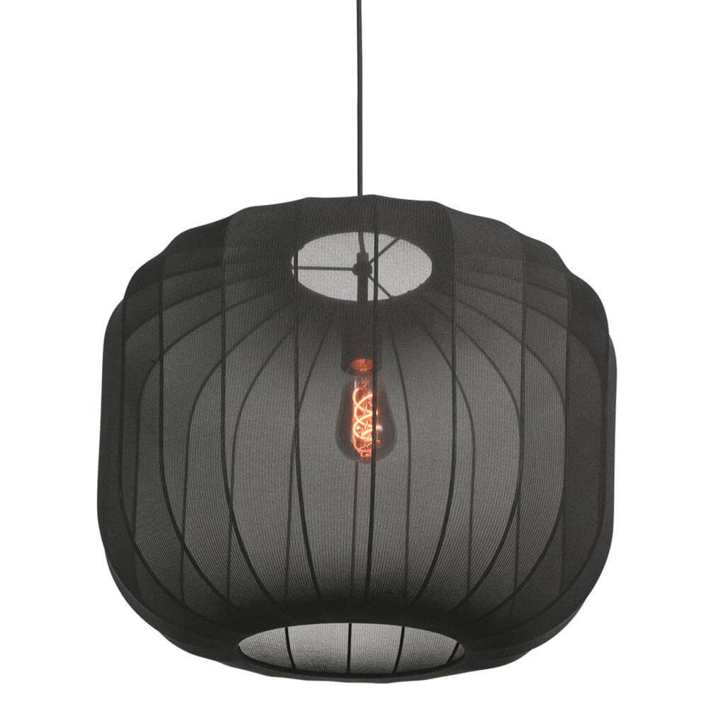 Steinhauer Bohemian hanglamp Sable zwart Ø 55 cm