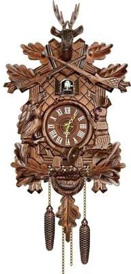Discount Dollar Deals Wooden Hanging Wall Clock, Bird Alarm Clock, Cuckoo Clocks For Home Kids Room Decoration cuckoo Flying Out