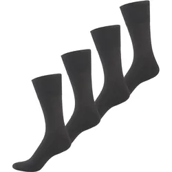 NUR DER Herren Basicsocken Baumwolle Aktiv 4er Pack
