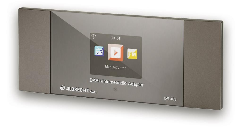 Albrecht DR 463 internetradio, zwart