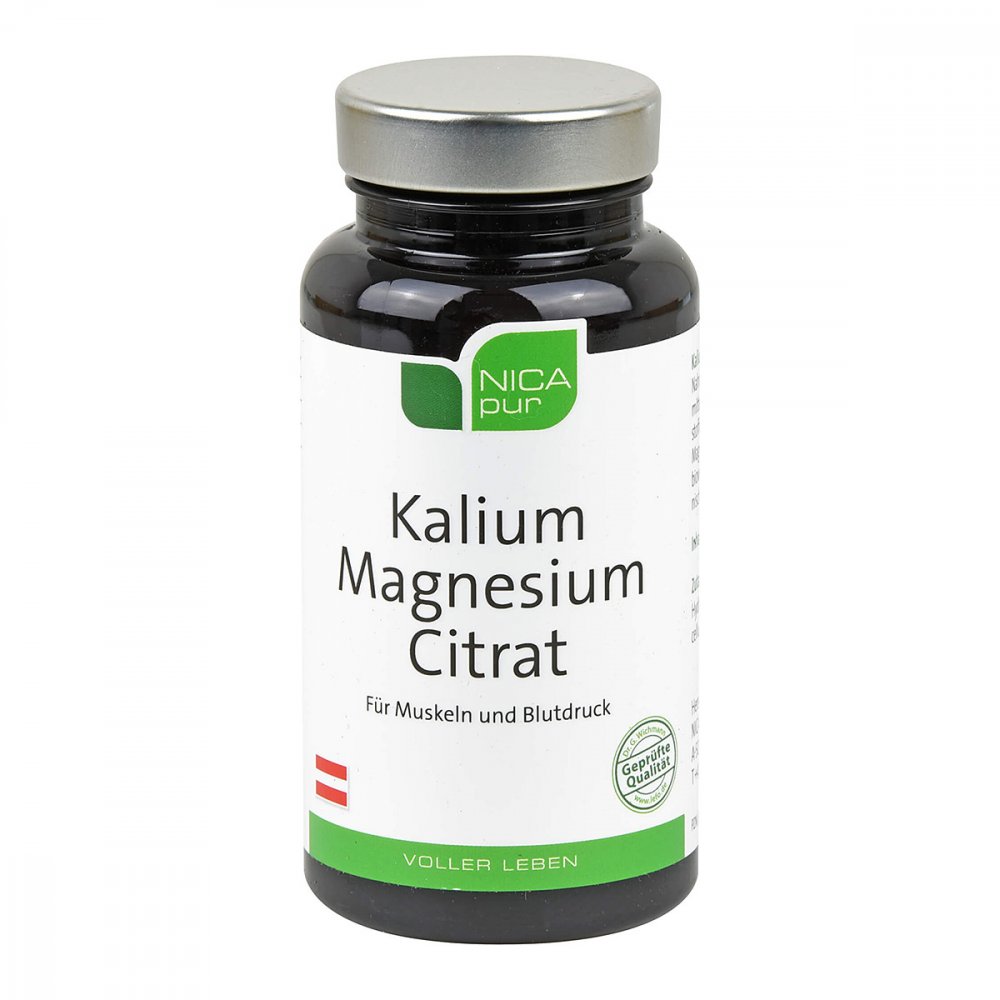 NICApur Micronutrition GmbH Nicapur Kalium Magnesium Citrat Kapseln 01891194