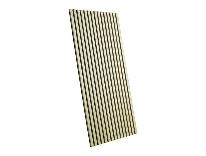 2 Panneaux muraux 60x120 bois crème acoustiques