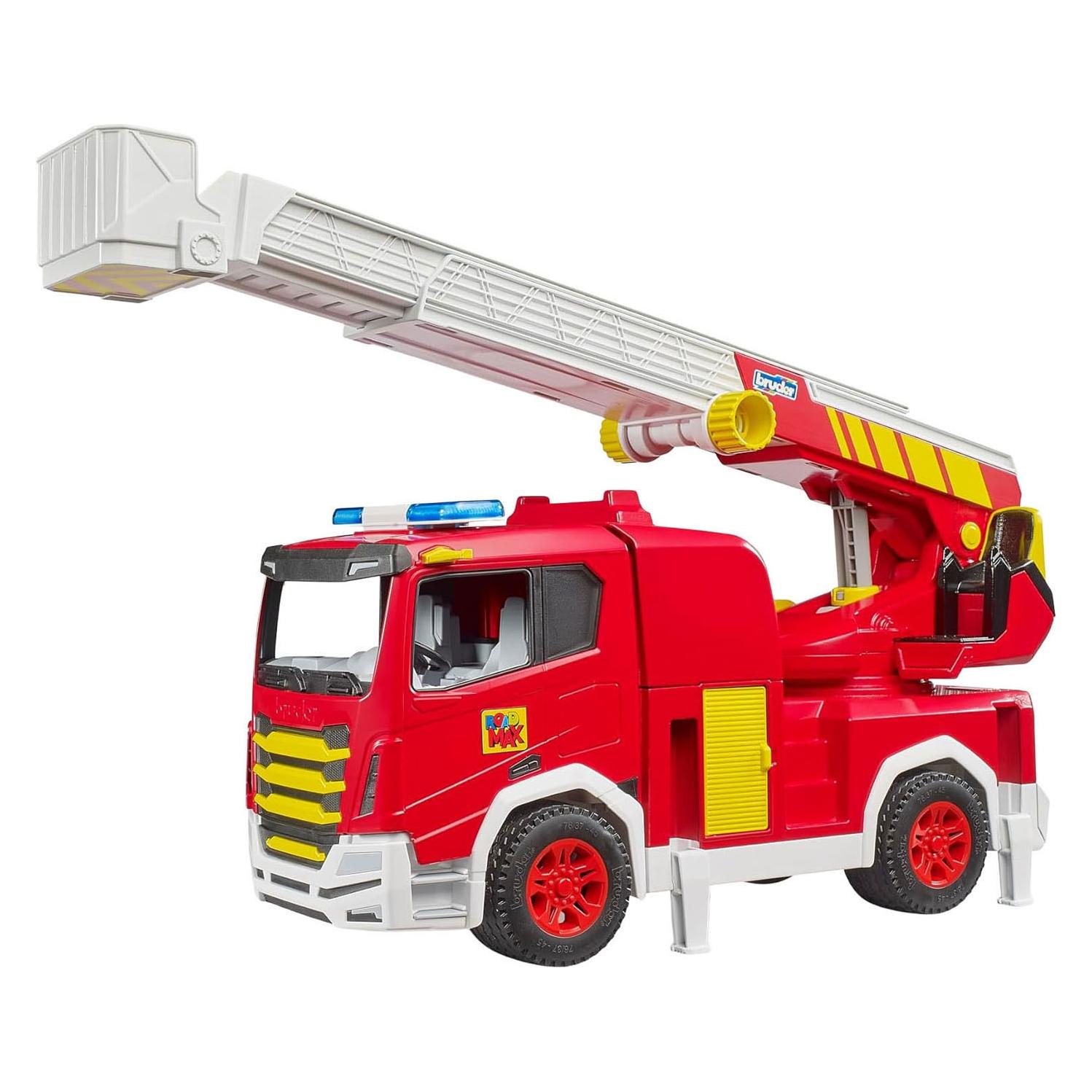 Bruder 03472 ROADMAX Feuerwehr-Drehleiter (03472)