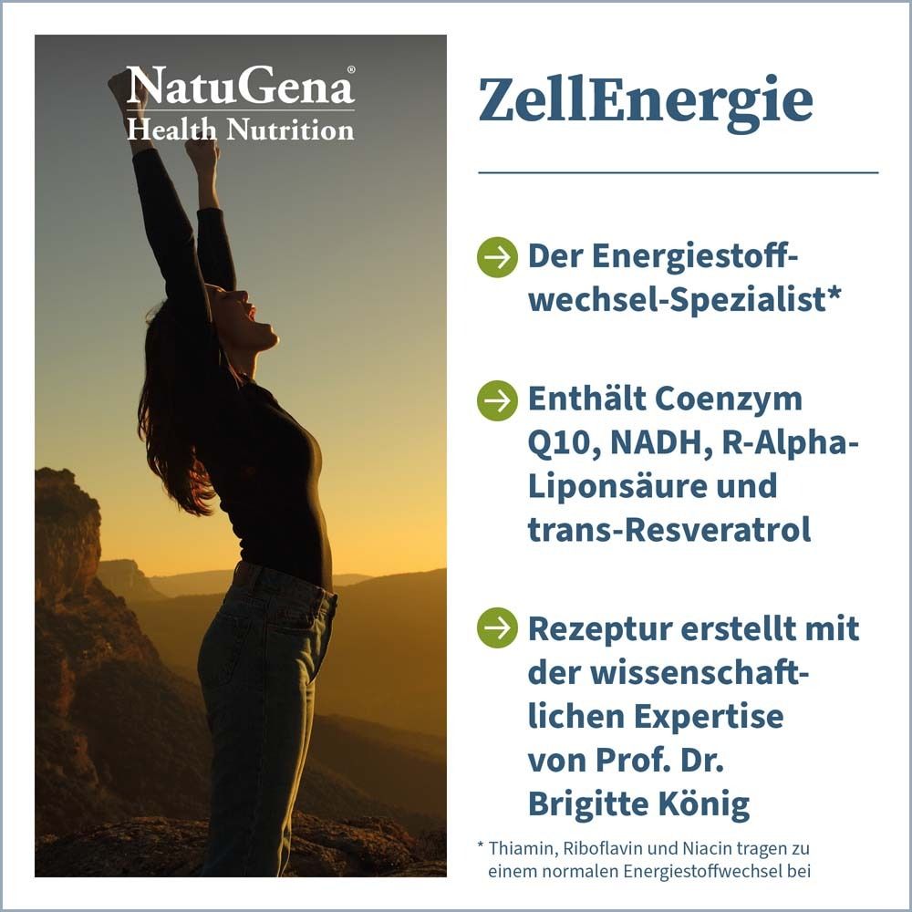 NatuGena Zellenergie Kapseln 60 St