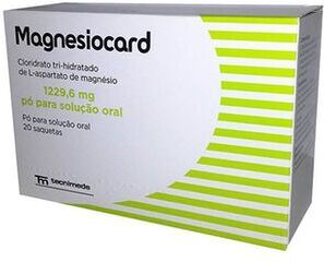 Magnesiocard Saquetas Fraqueza e Fadiga 20 saquetas