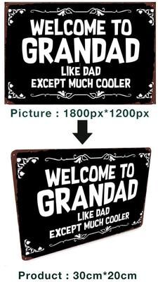Uplift Picks Personalized Retro Metal Tin Sign For Memorable Custom Wall Decor Displays 30x15cm