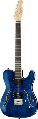 Harley Benton TE-90QM HH Trans Blue Trans Blue