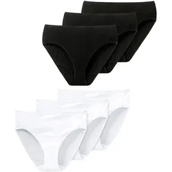 Schiesser Damen Slip Essentials 6er Pack
